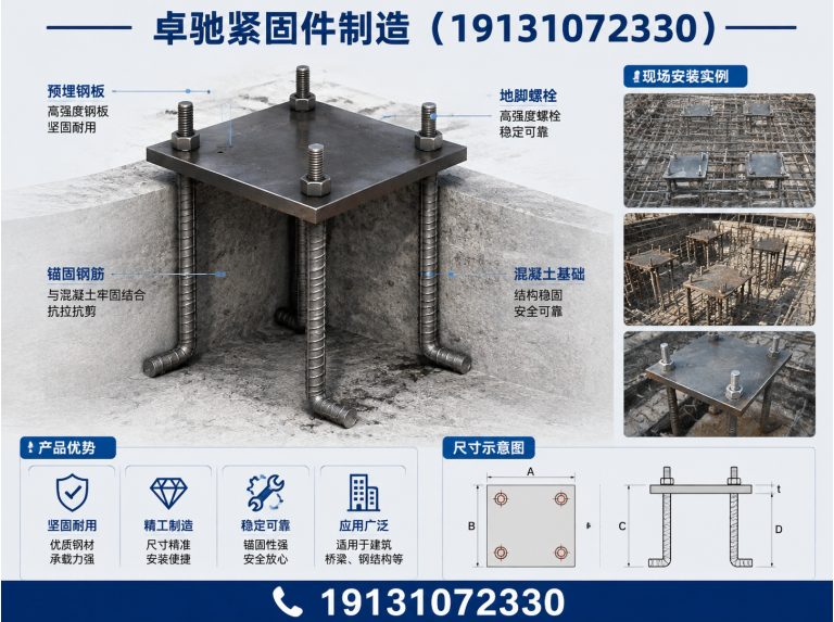 广平县地脚螺栓展示图